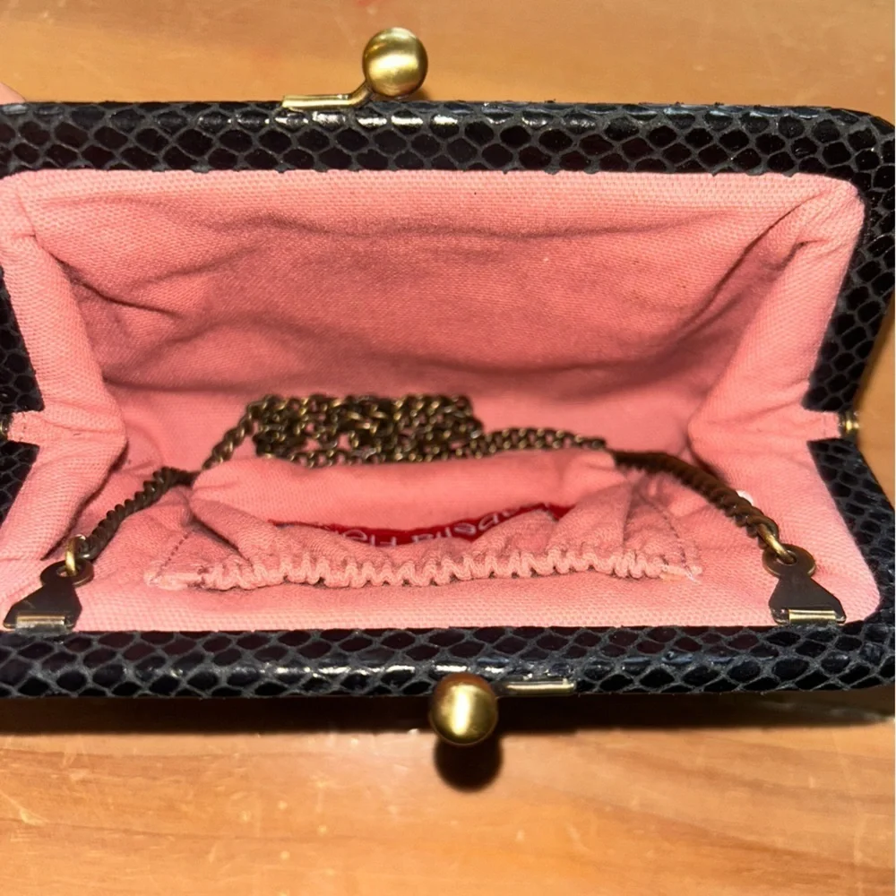 Floral Black and Pink Women's Bag